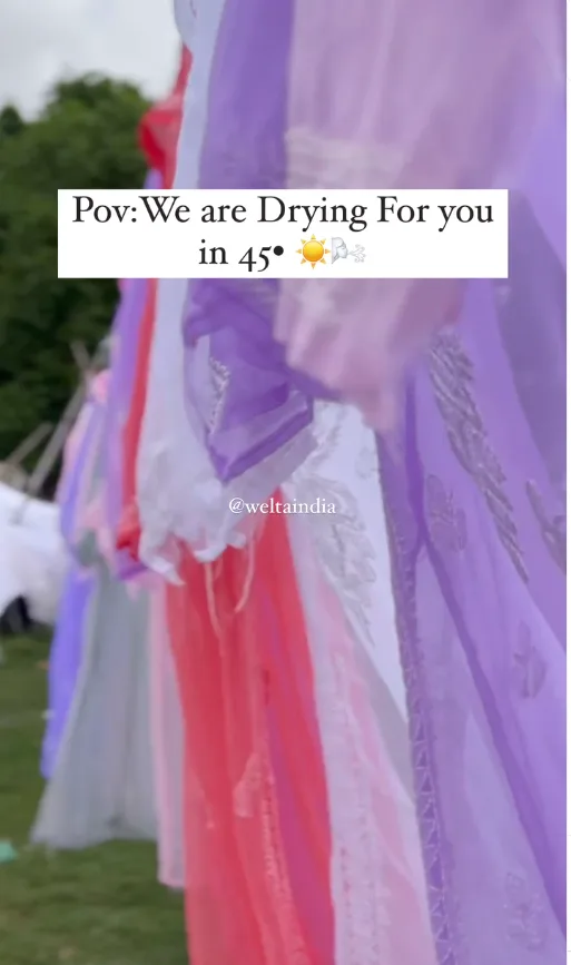 WELTA on Instagram — Drying days in summer